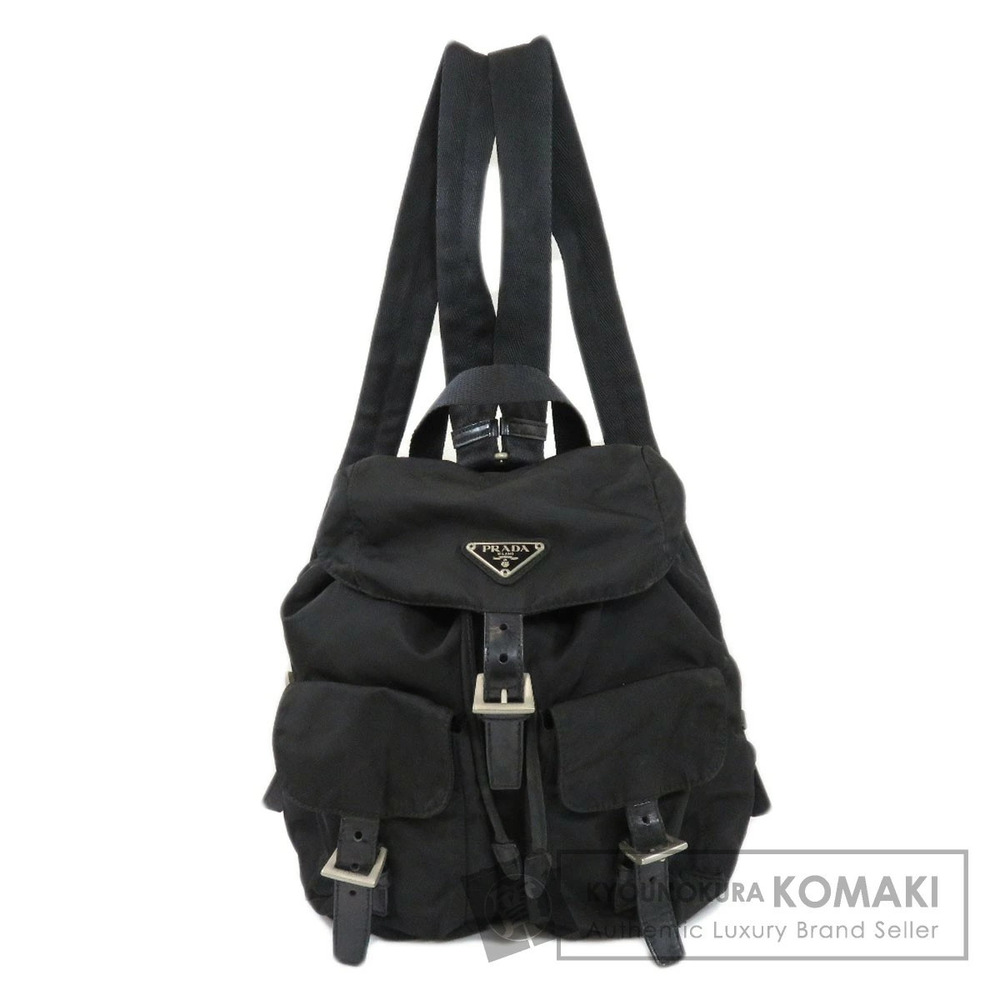 Prada Logo Backpack Rucksack Daypack